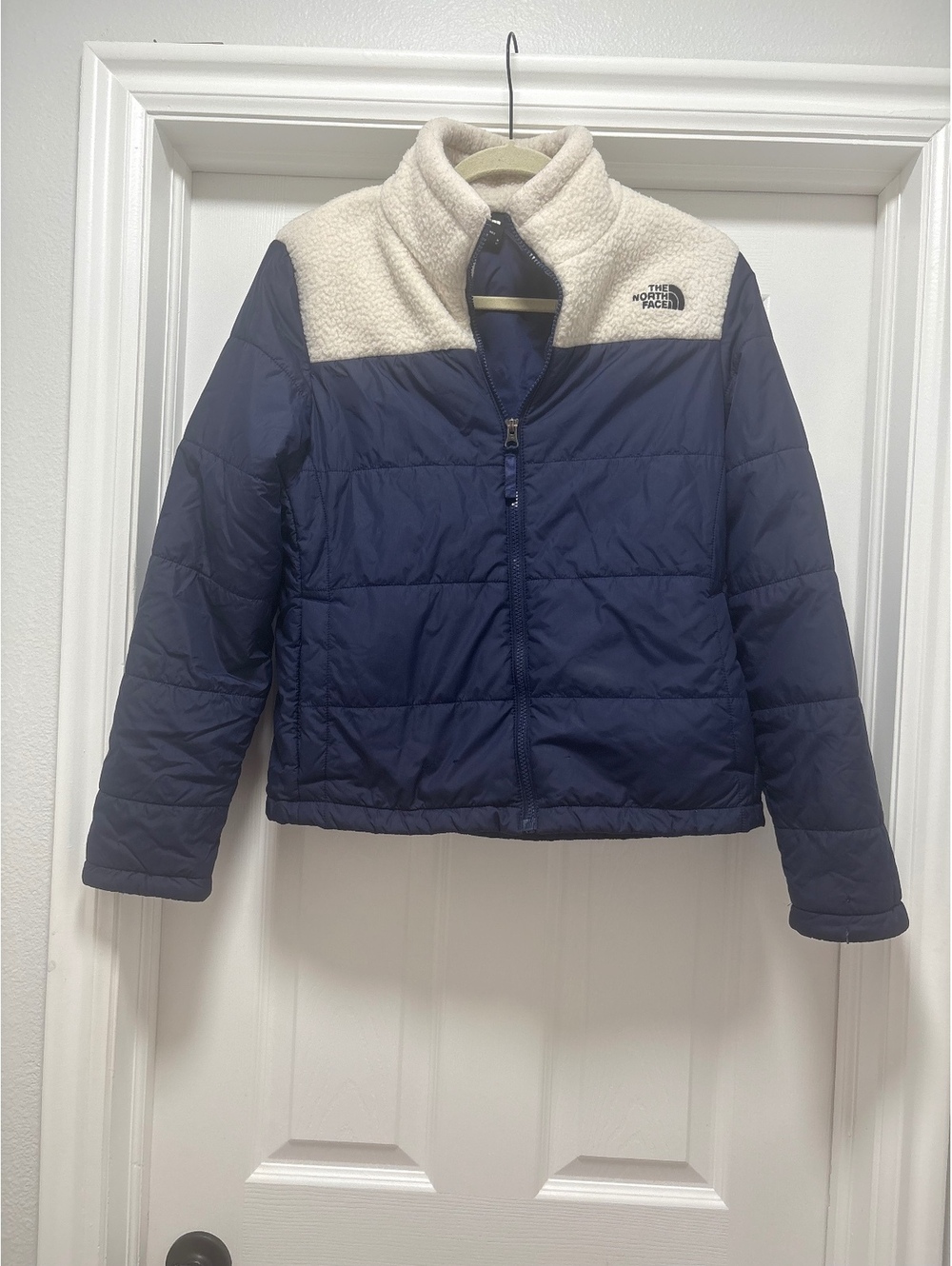 The North Face Women's Med Quilted Jacket w/Sherpa Collar